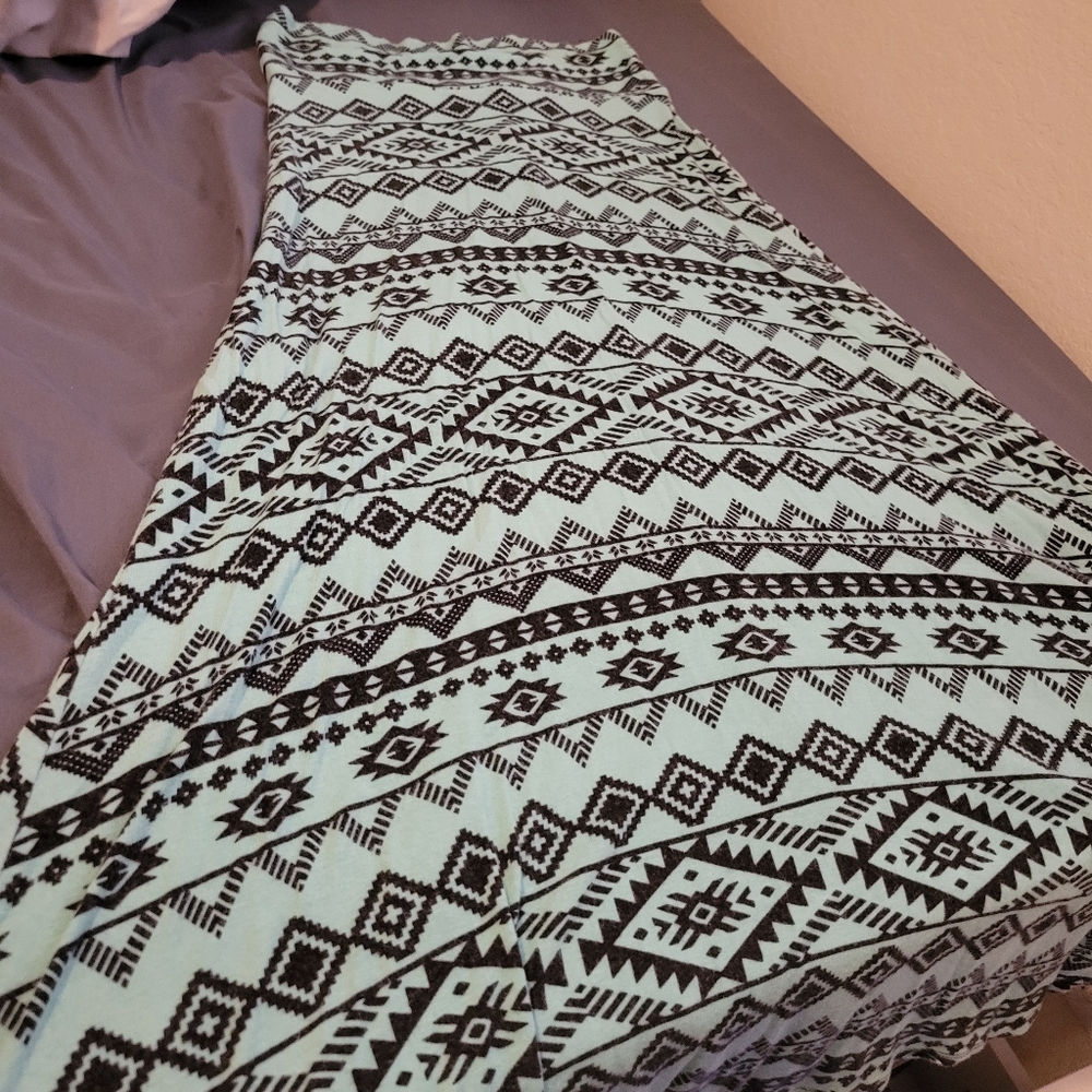 Women's floor length skirt